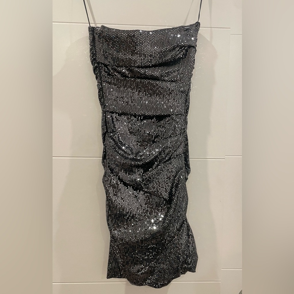 BA&SH sparkly mini dress